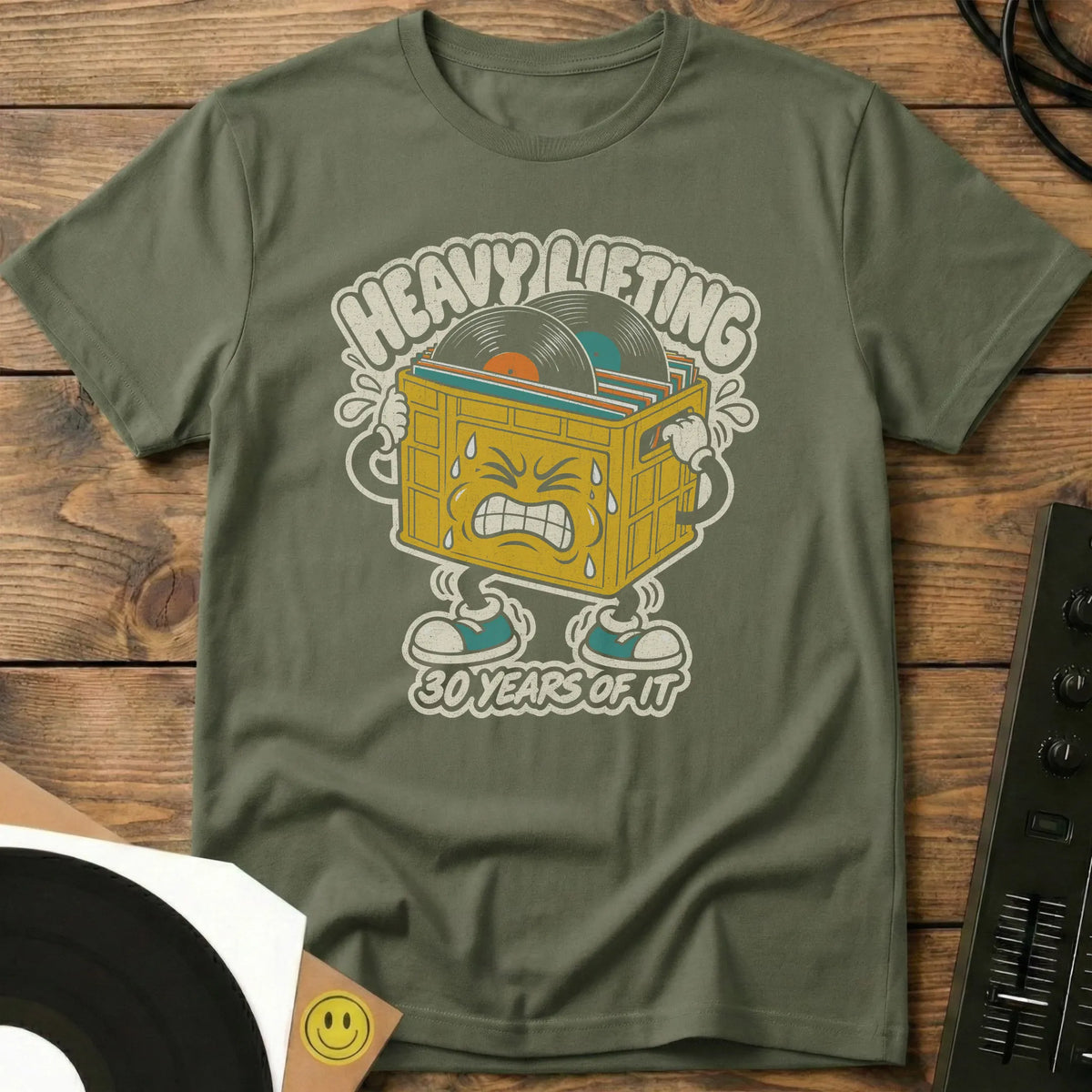 Heavy Lifting T-Shirt Military Green / S Heavy Lifting T-Shirt