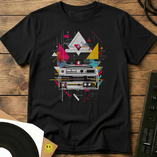Hi-Fi Geometry T-Shirt Black / S Hi-Fi Geometry T-Shirt