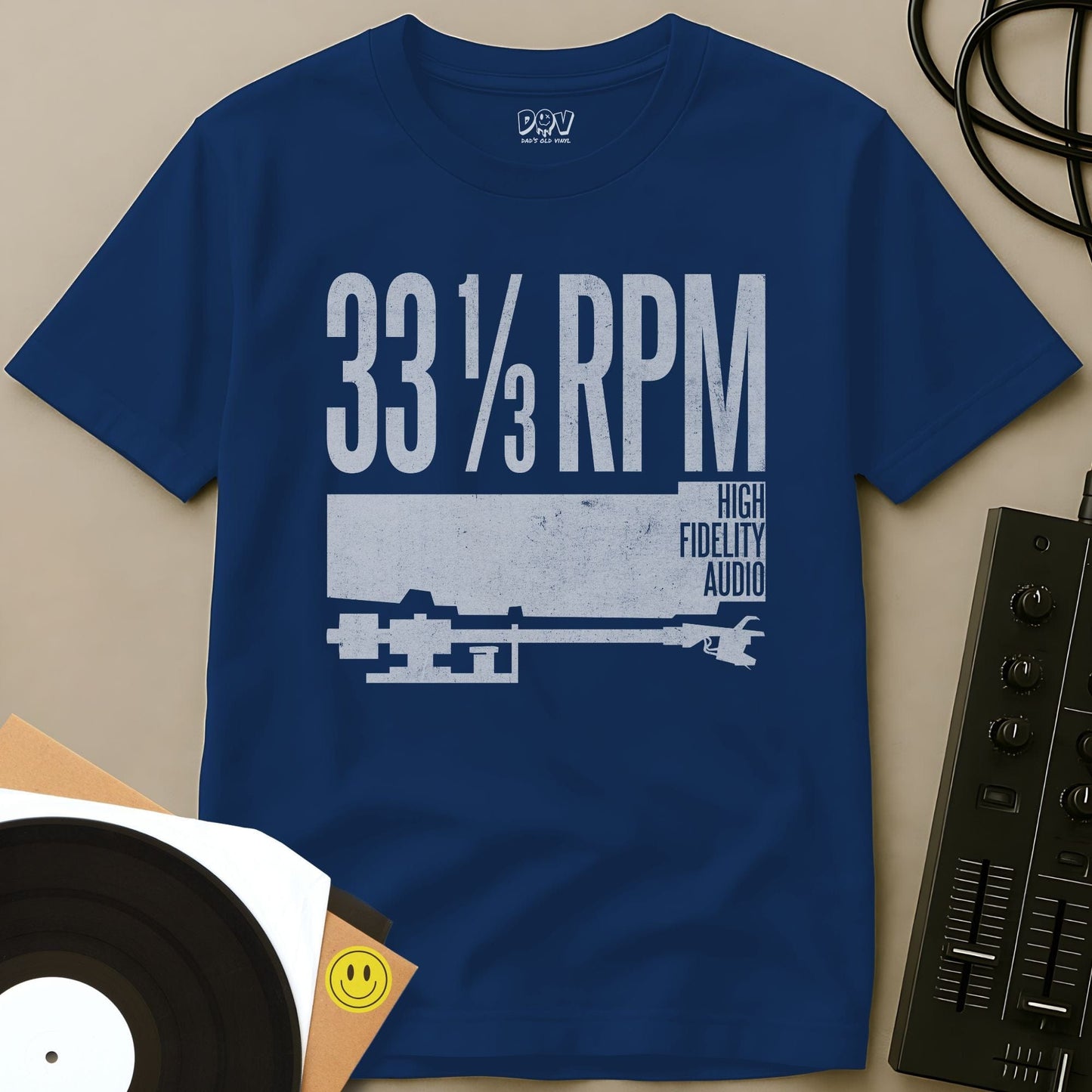 High Fidelity Audio T-Shirt Royal / S High Fidelity Audio T-Shirt