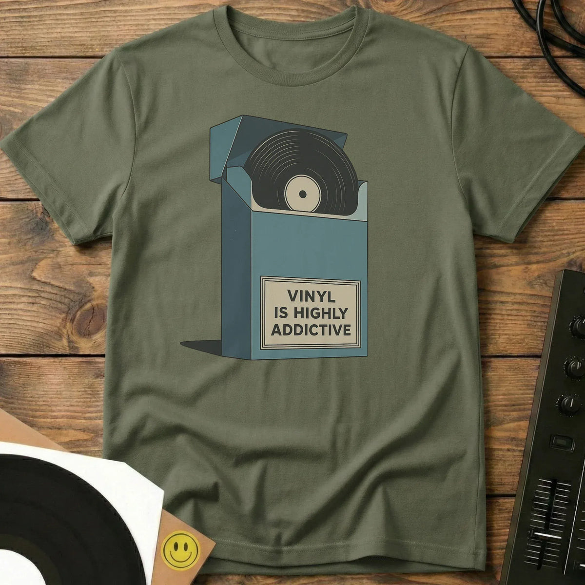 Highly Addictive T-Shirt Military Green / S Highly Addictive T-Shirt