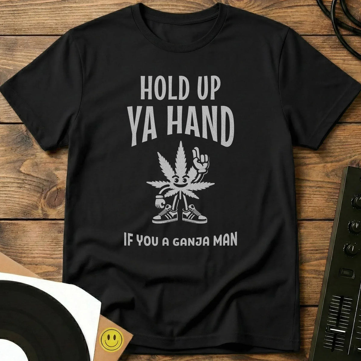 Hold Up Ya Hand T-Shirt Black / S Hold Up Ya Hand T-Shirt