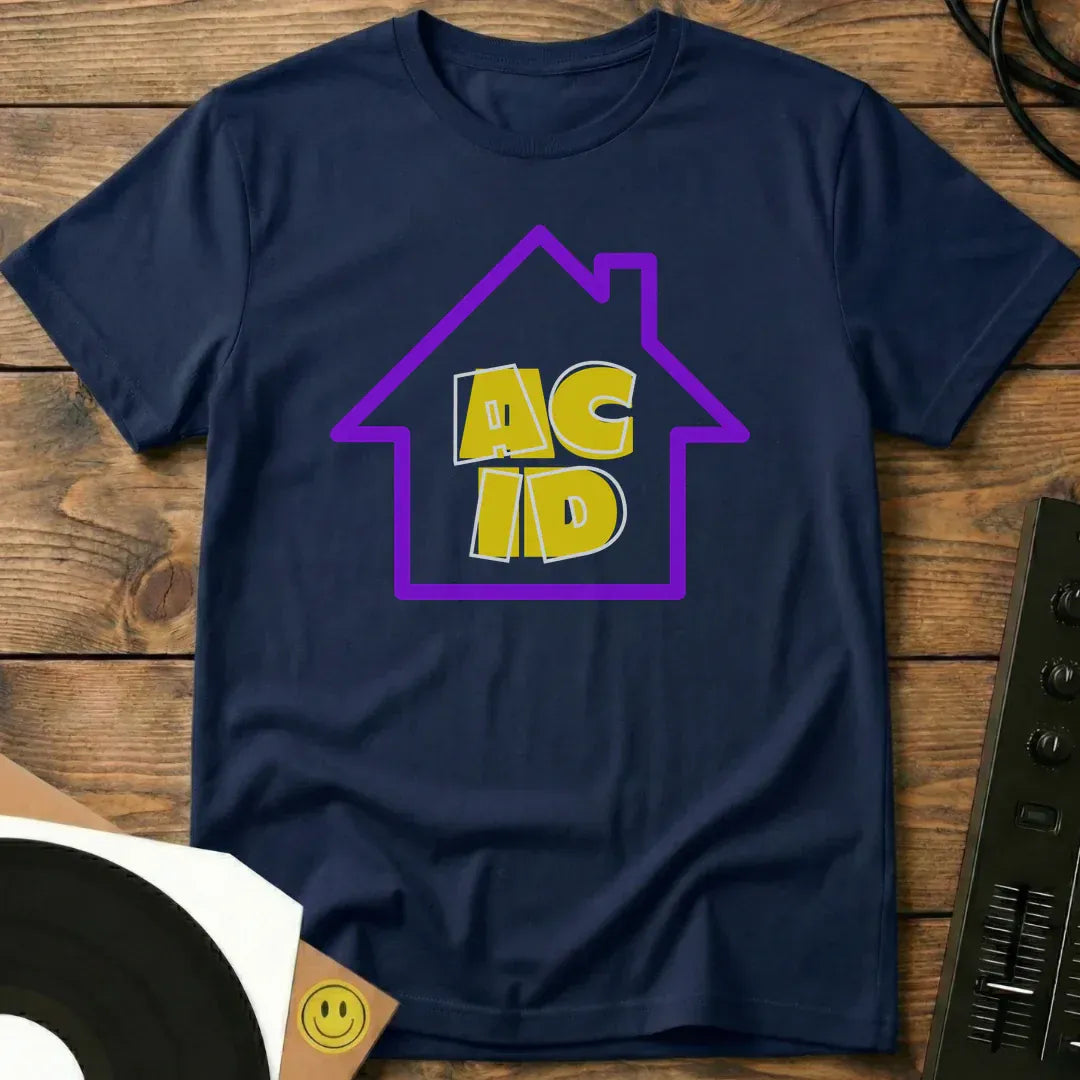 House Of Acid T-Shirt Navy / S House Of Acid T-Shirt