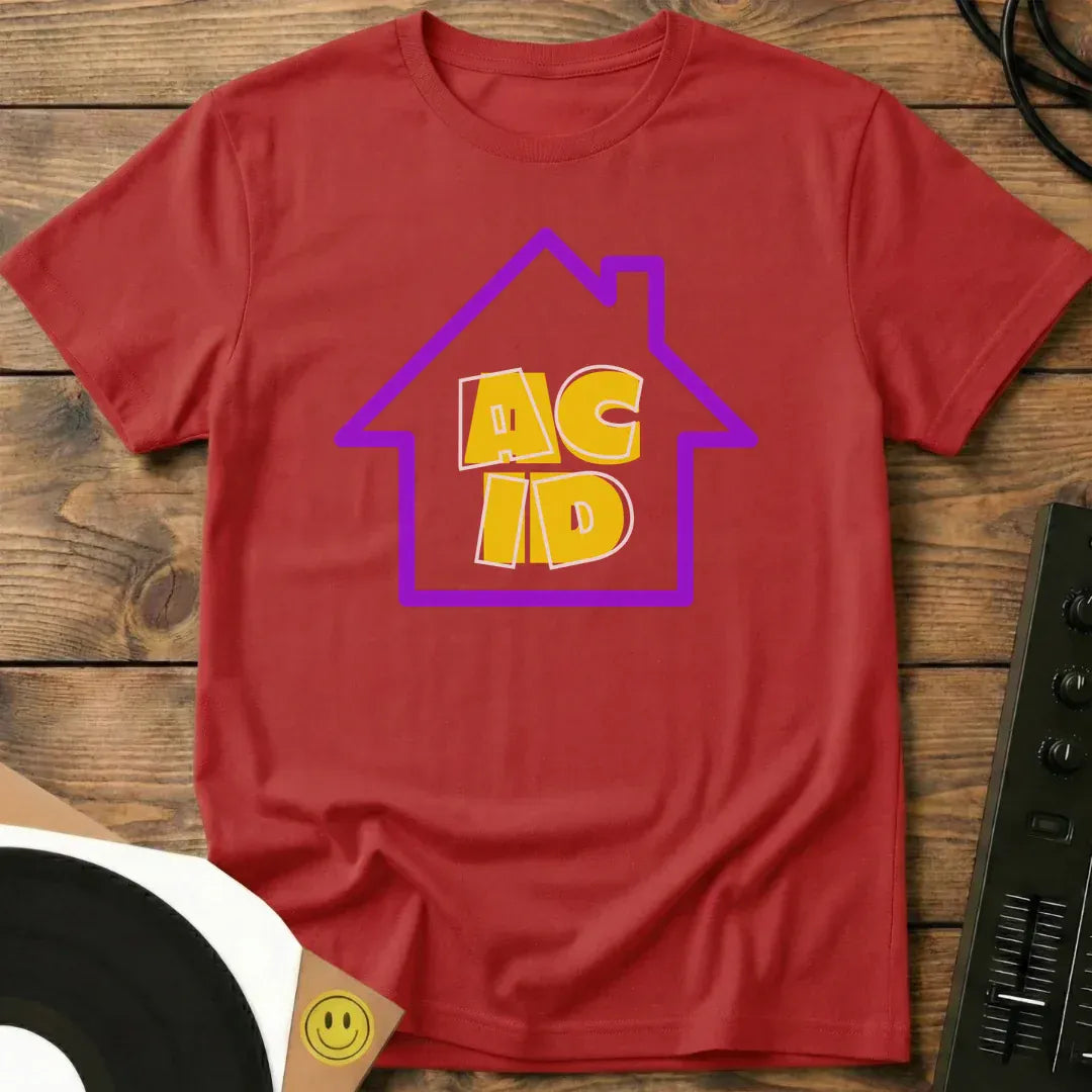 House Of Acid T-Shirt Red / S House Of Acid T-Shirt