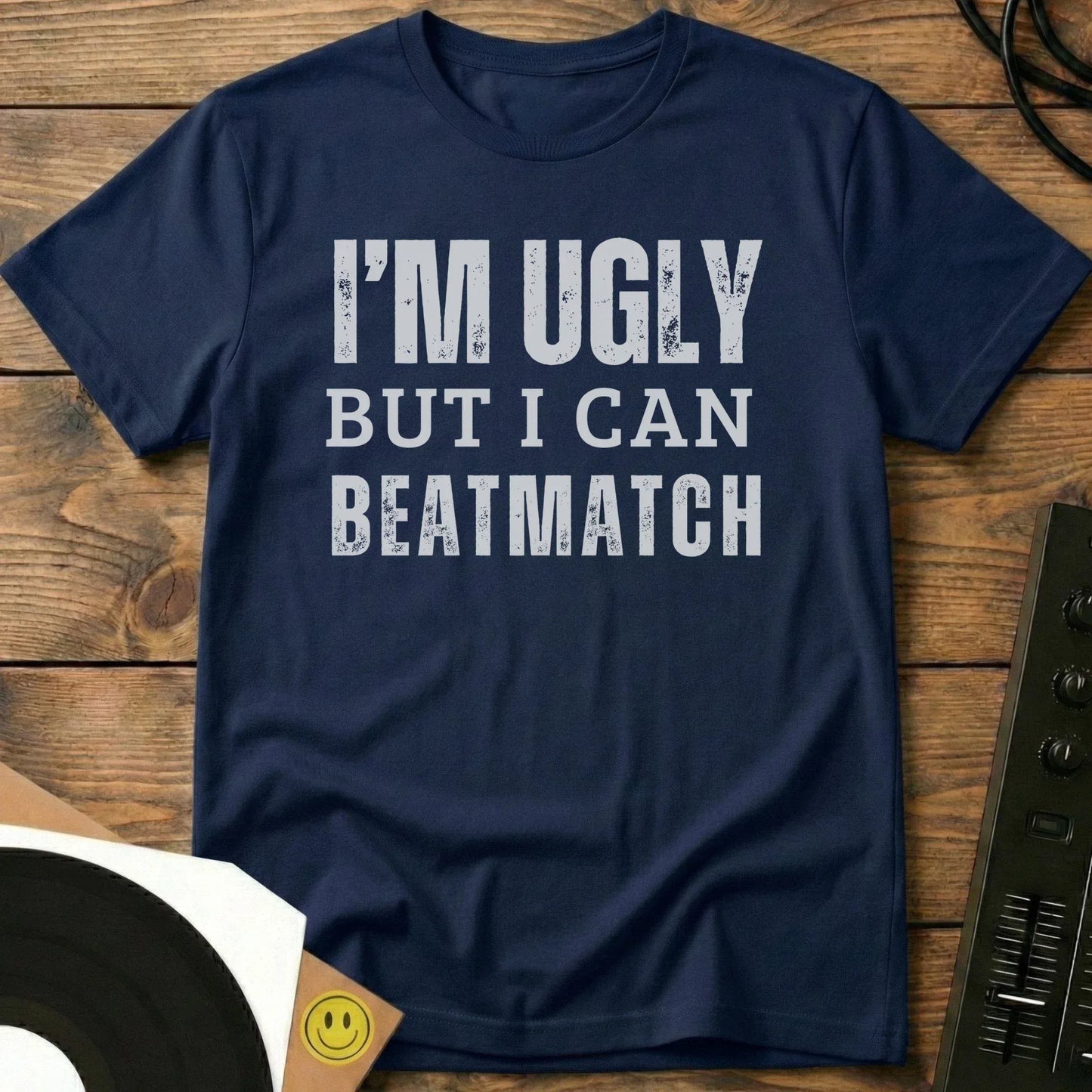 I Can Beatmatch T-Shirt Navy / S I Can Beatmatch T-Shirt