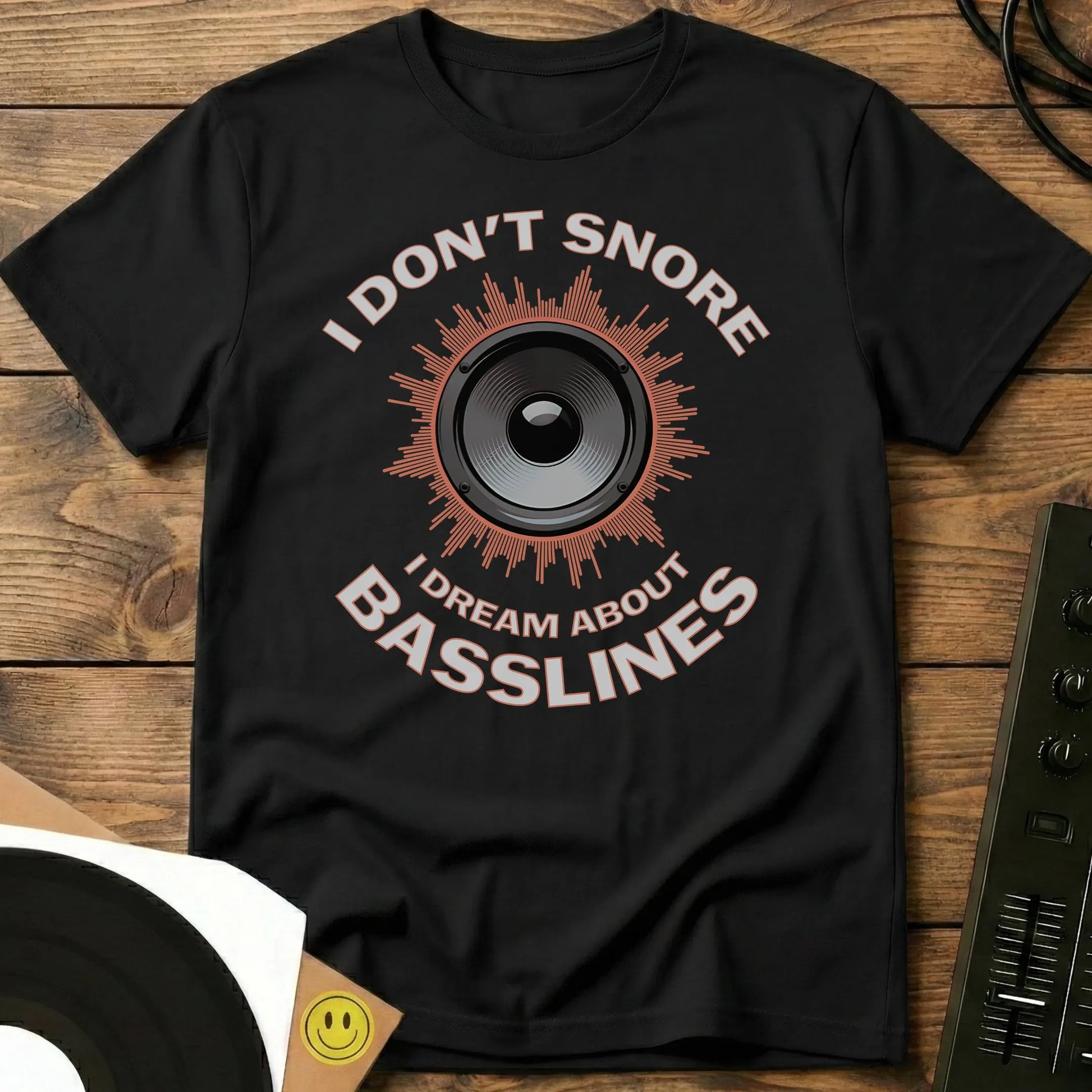 I Dream About Basslines T-Shirt Black / S I Dream About Basslines T-Shirt