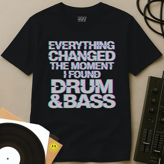I Found Drum & Bass T-Shirt Black / S I Found Drum & Bass T-Shirt