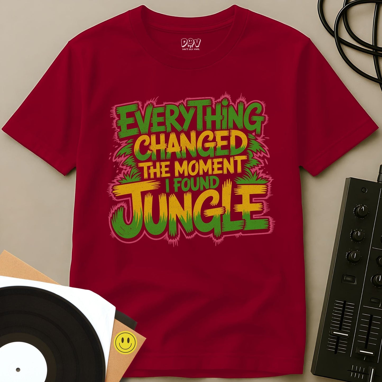 I Found Jungle T-Shirt Red / S I Found Jungle T-Shirt