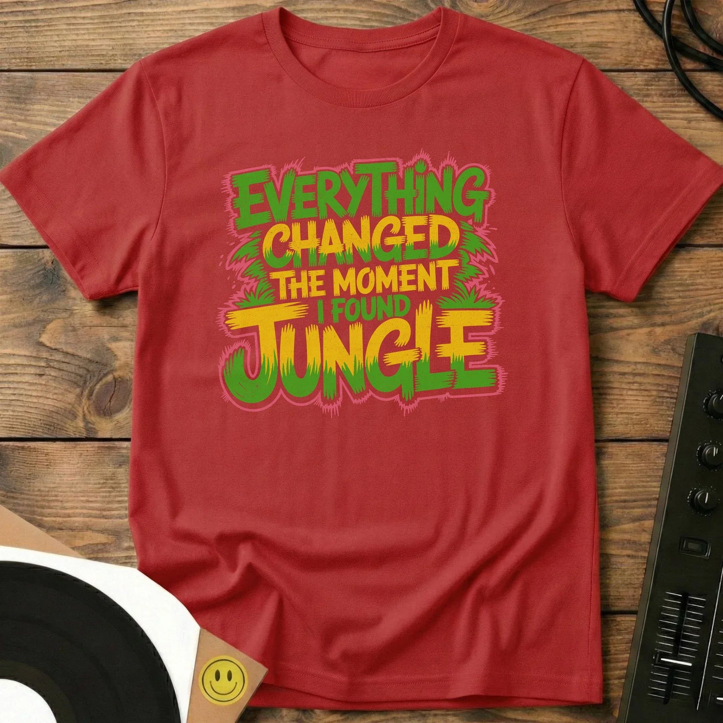 I Found Jungle T-Shirt Red / S I Found Jungle T-Shirt