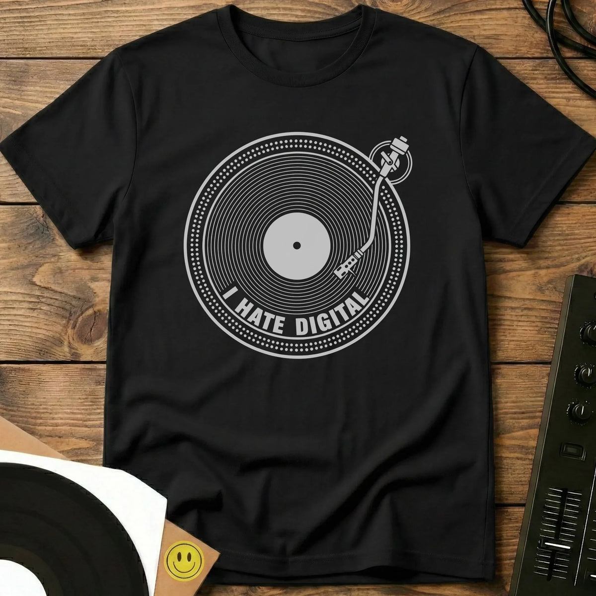 I Hate Digital T-Shirt Black / S I Hate Digital T-Shirt