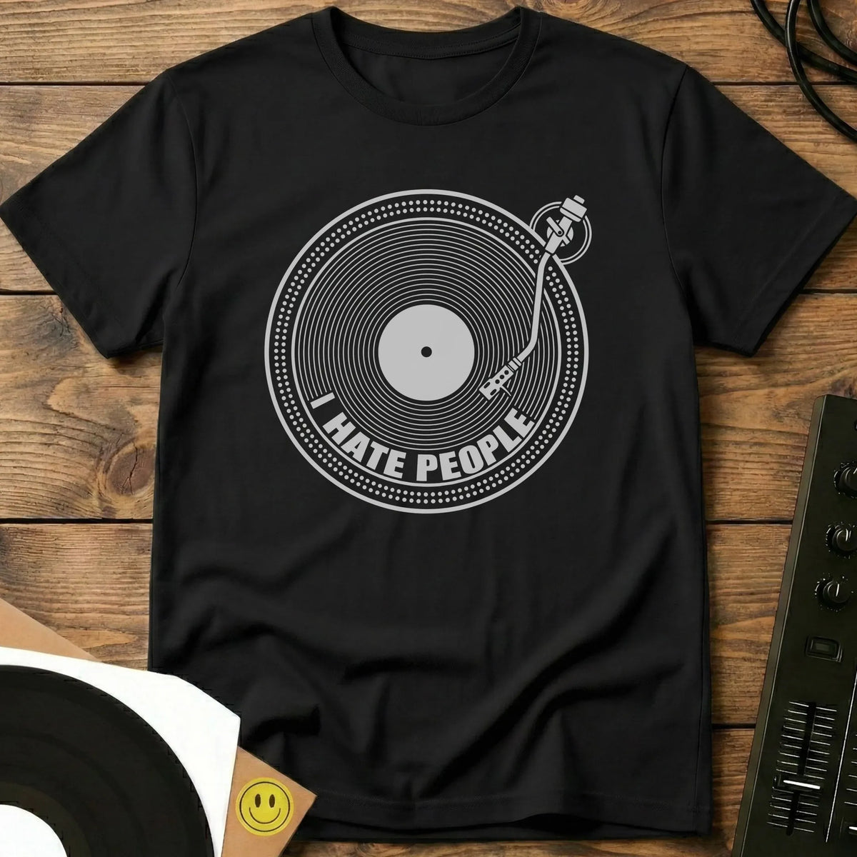 I Hate People T-Shirt Black / S I Hate People T-Shirt