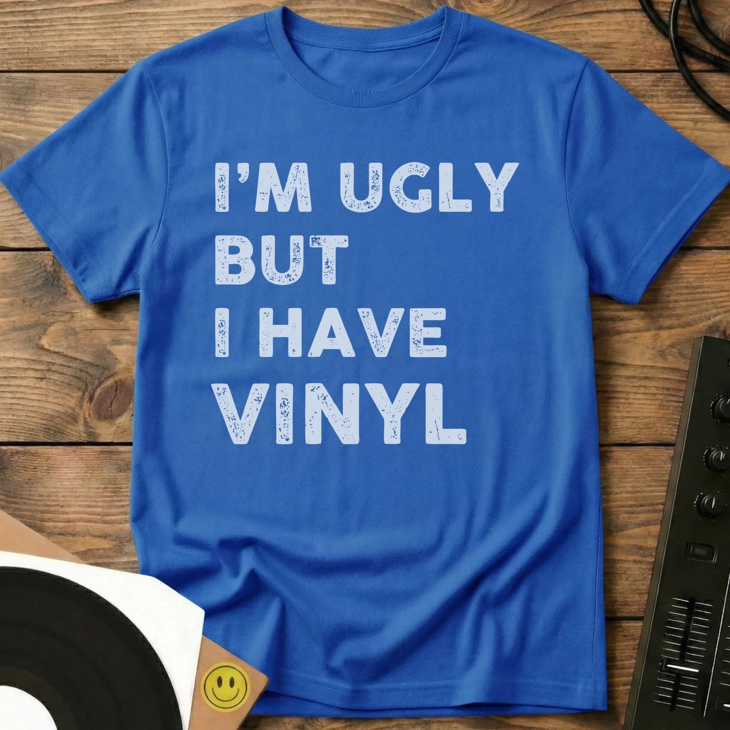 I Have Vinyl T-Shirt Royal / S I Have Vinyl T-Shirt