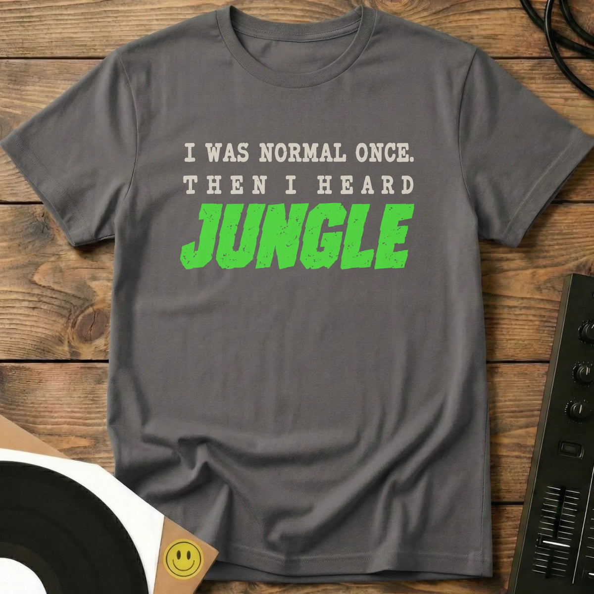 I Heard Jungle T-Shirt Charcoal / S I Heard Jungle T-Shirt