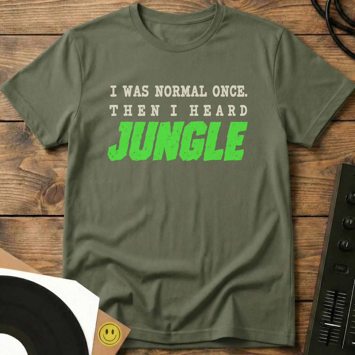 I Heard Jungle T-Shirt Military Green / S I Heard Jungle T-Shirt