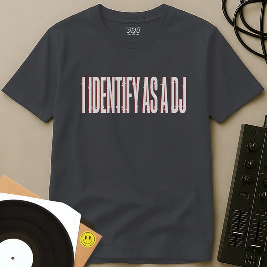 I Identify T-Shirt Charcoal / S I Identify T-Shirt