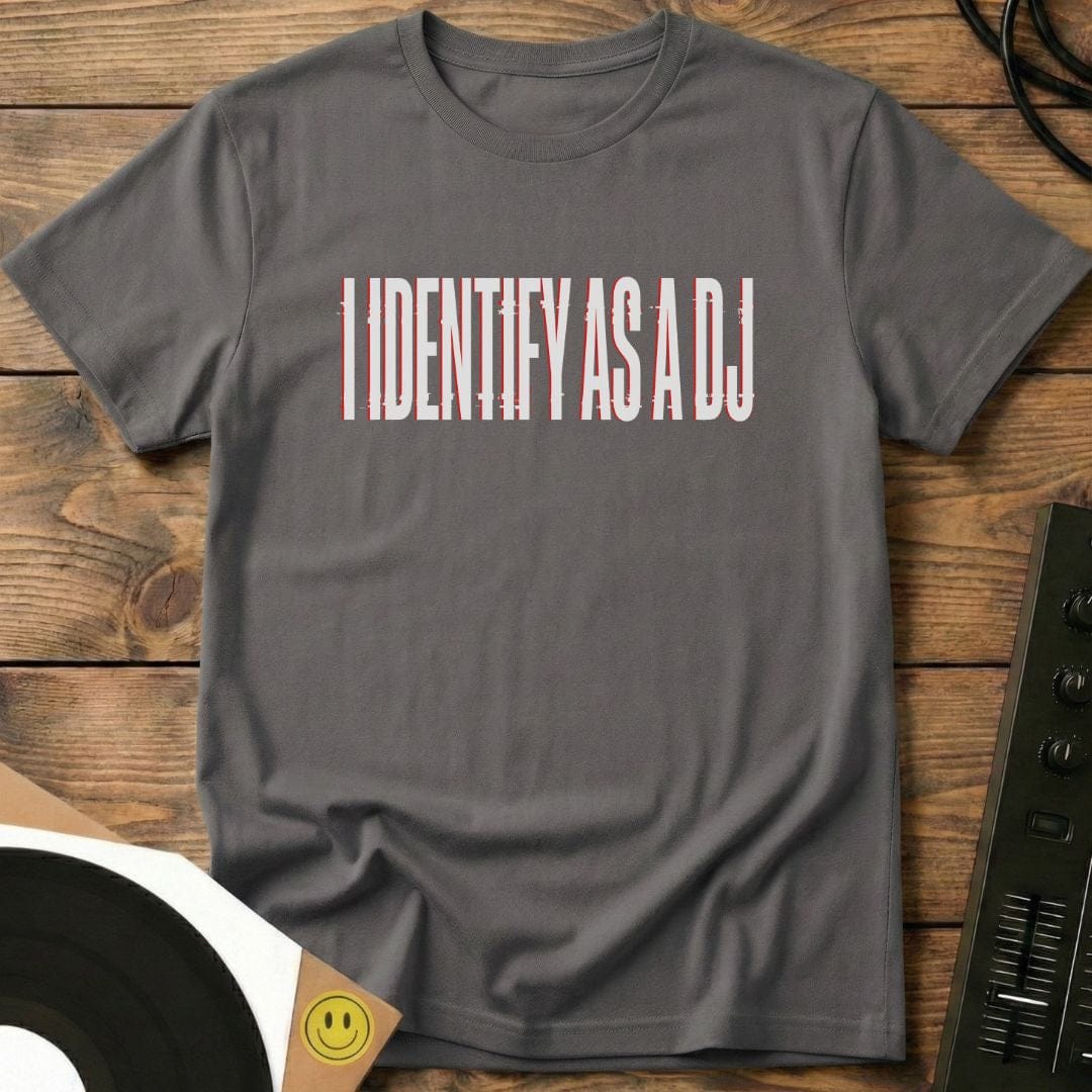 I Identify T-Shirt Charcoal / S I Identify T-Shirt