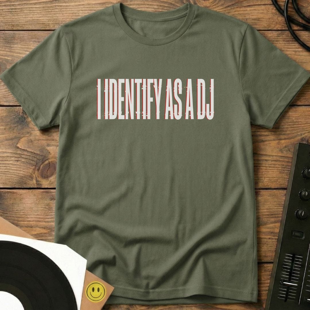 I Identify T-Shirt Military Green / S I Identify T-Shirt