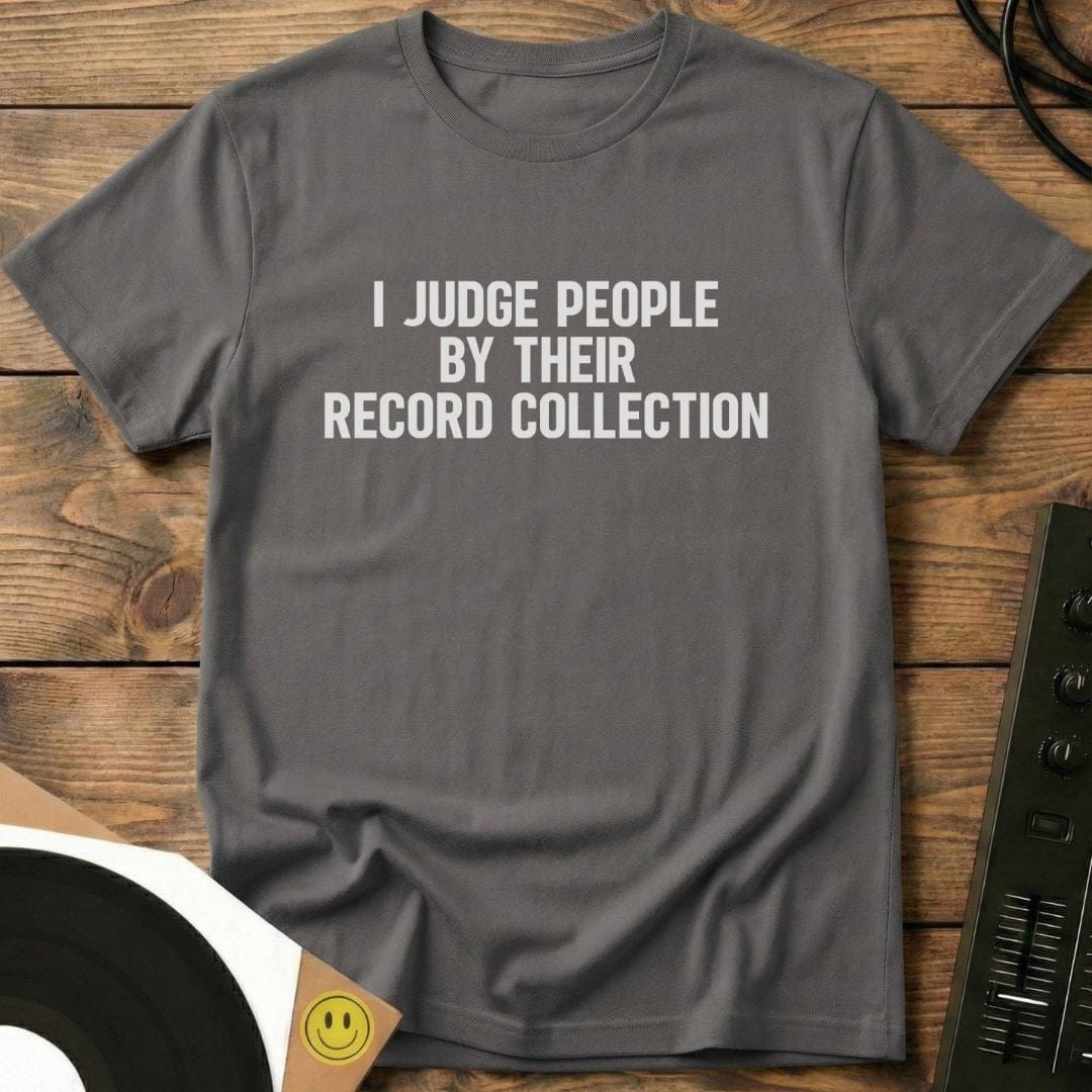 I Judge People T-Shirt Charcoal / S I Judge People T-Shirt