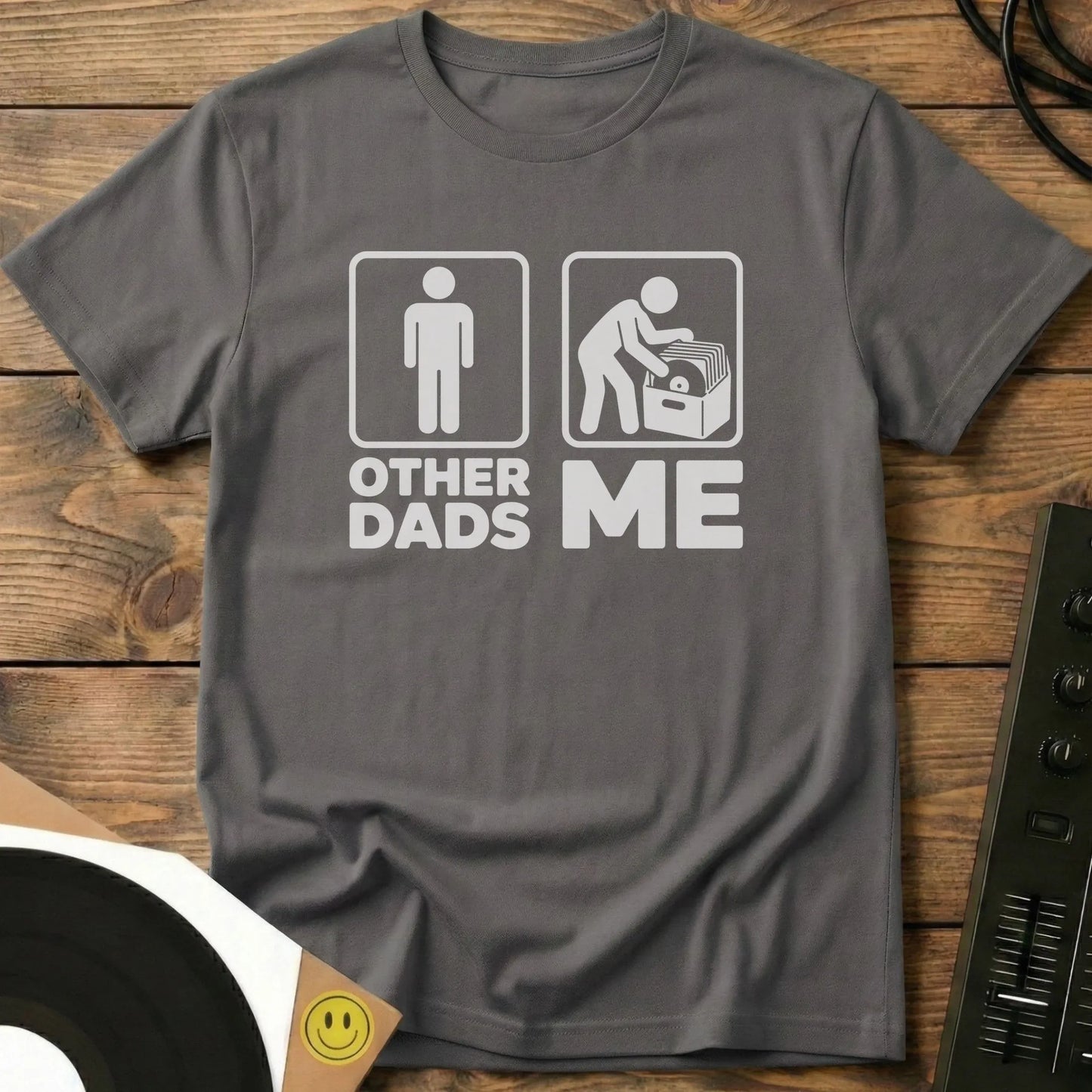 I'm A Crate Digger T-Shirt Charcoal / S I'm A Crate Digger T-Shirt