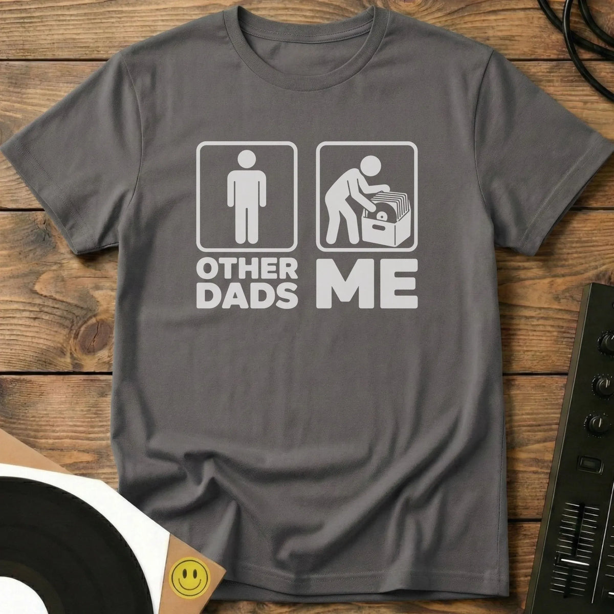 I'm A Crate Digger T-Shirt Charcoal / S I'm A Crate Digger T-Shirt