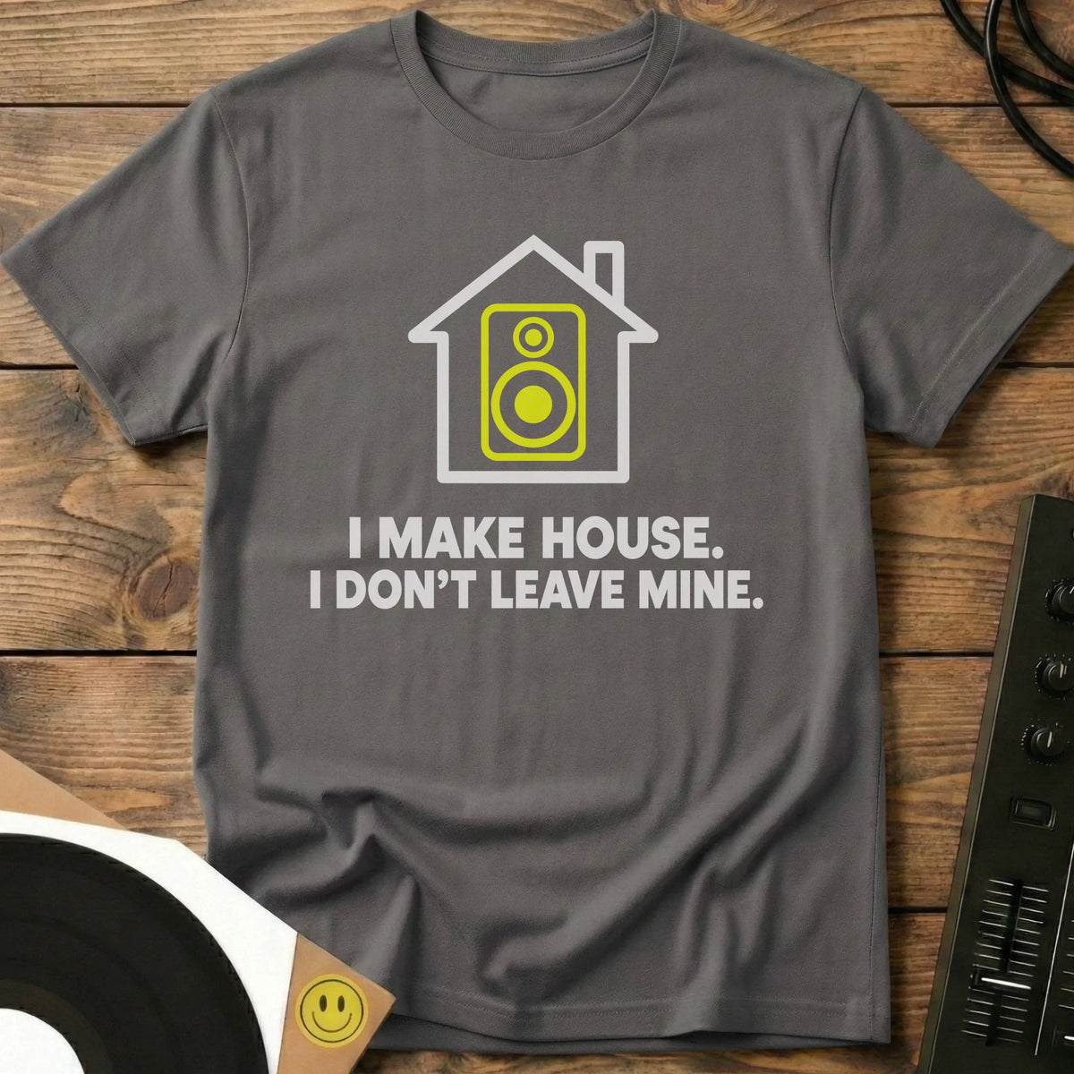 I Make House T-Shirt Charcoal / S I Make House T-Shirt