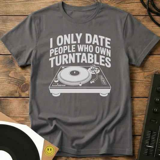 I Only Date T-Shirt Charcoal / S I Only Date T-Shirt