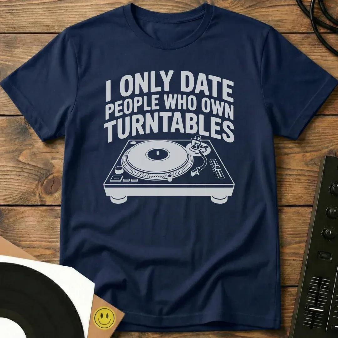 I Only Date T-Shirt Navy / S I Only Date T-Shirt