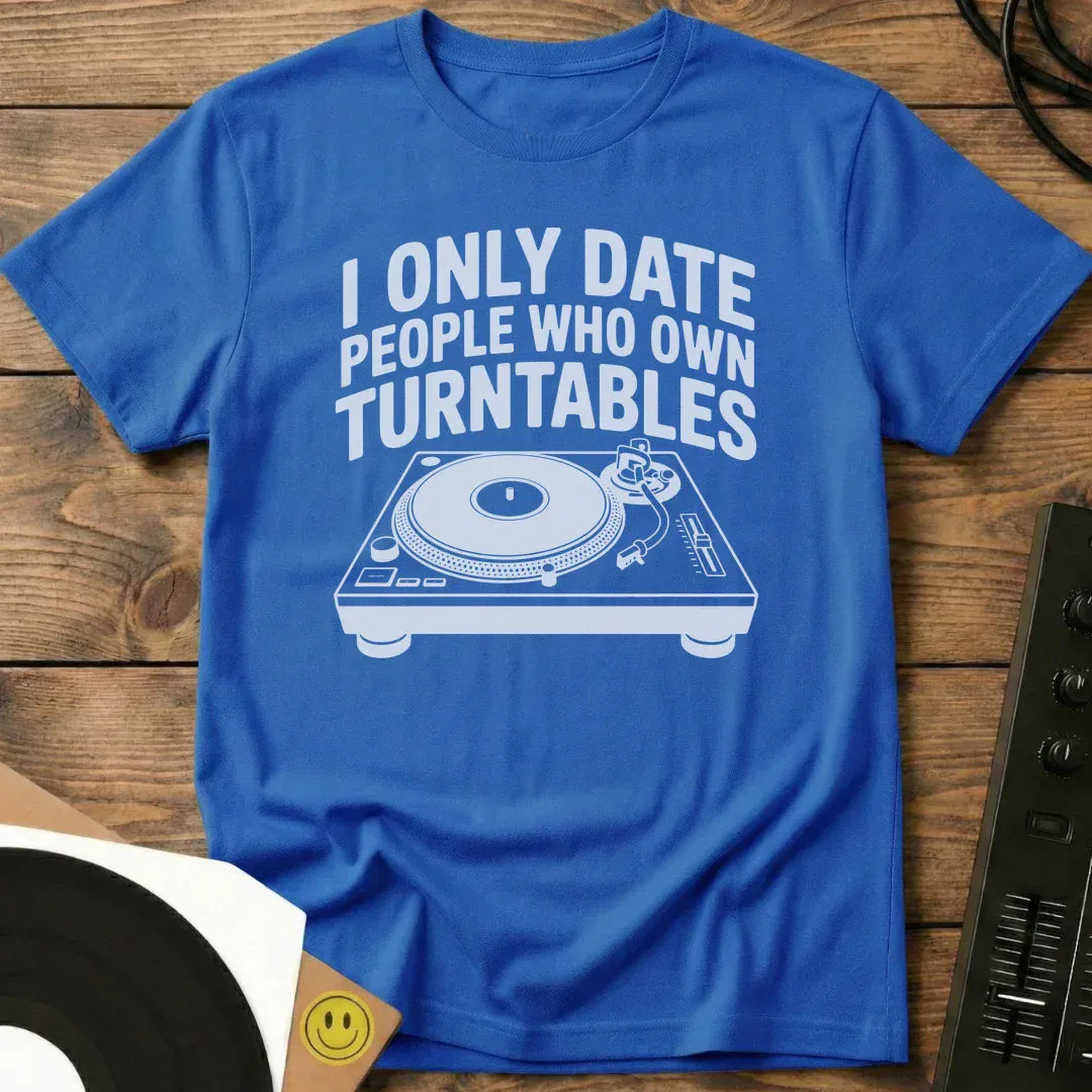 I Only Date T-Shirt Royal / S I Only Date T-Shirt