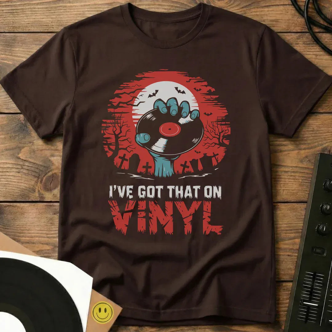 I've Got That On Vinyl—Zombie Mix T-Shirt Dark Chocolate / S I've Got That On Vinyl—Zombie Mix T-Shirt