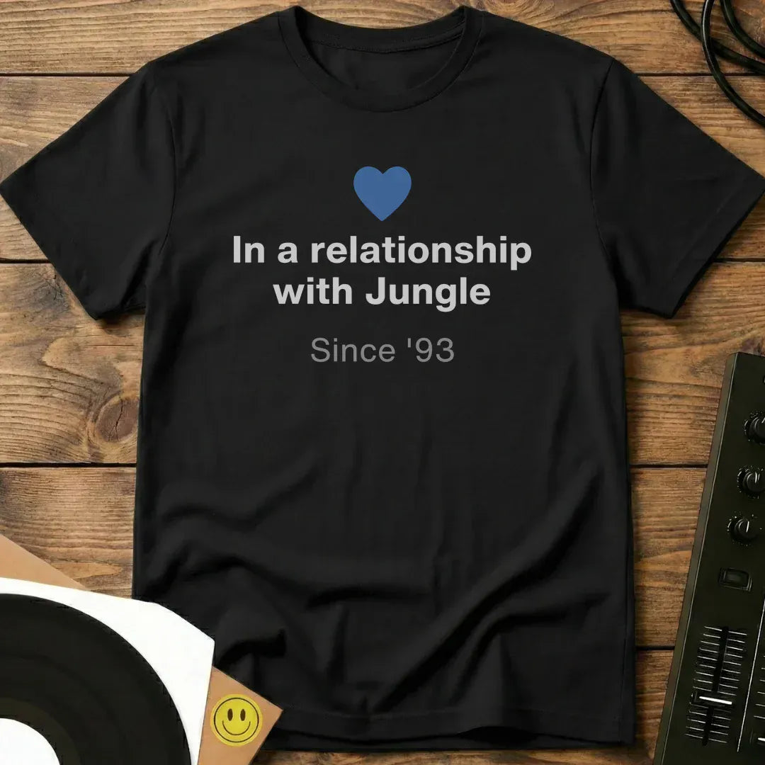 In A Relationship With Jungle T-Shirt Black / S In A Relationship With Jungle T-Shirt