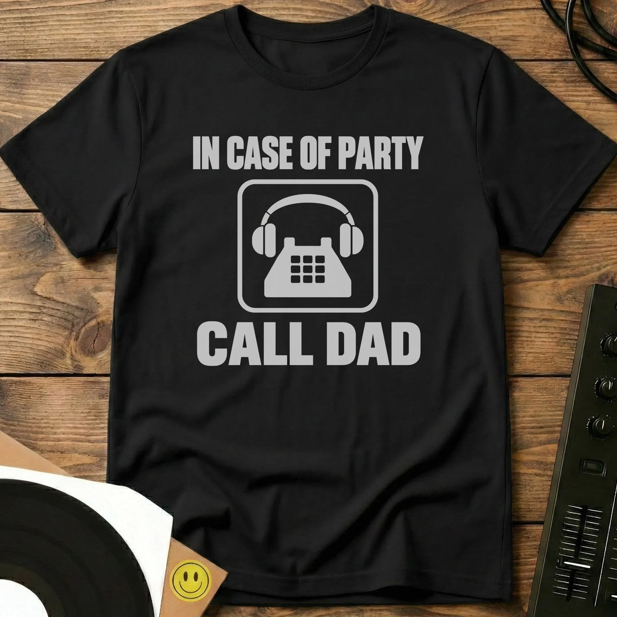 In Case Of Party t-shirt in Black