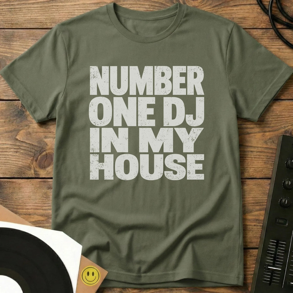In My House T-Shirt Military Green / S In My House T-Shirt