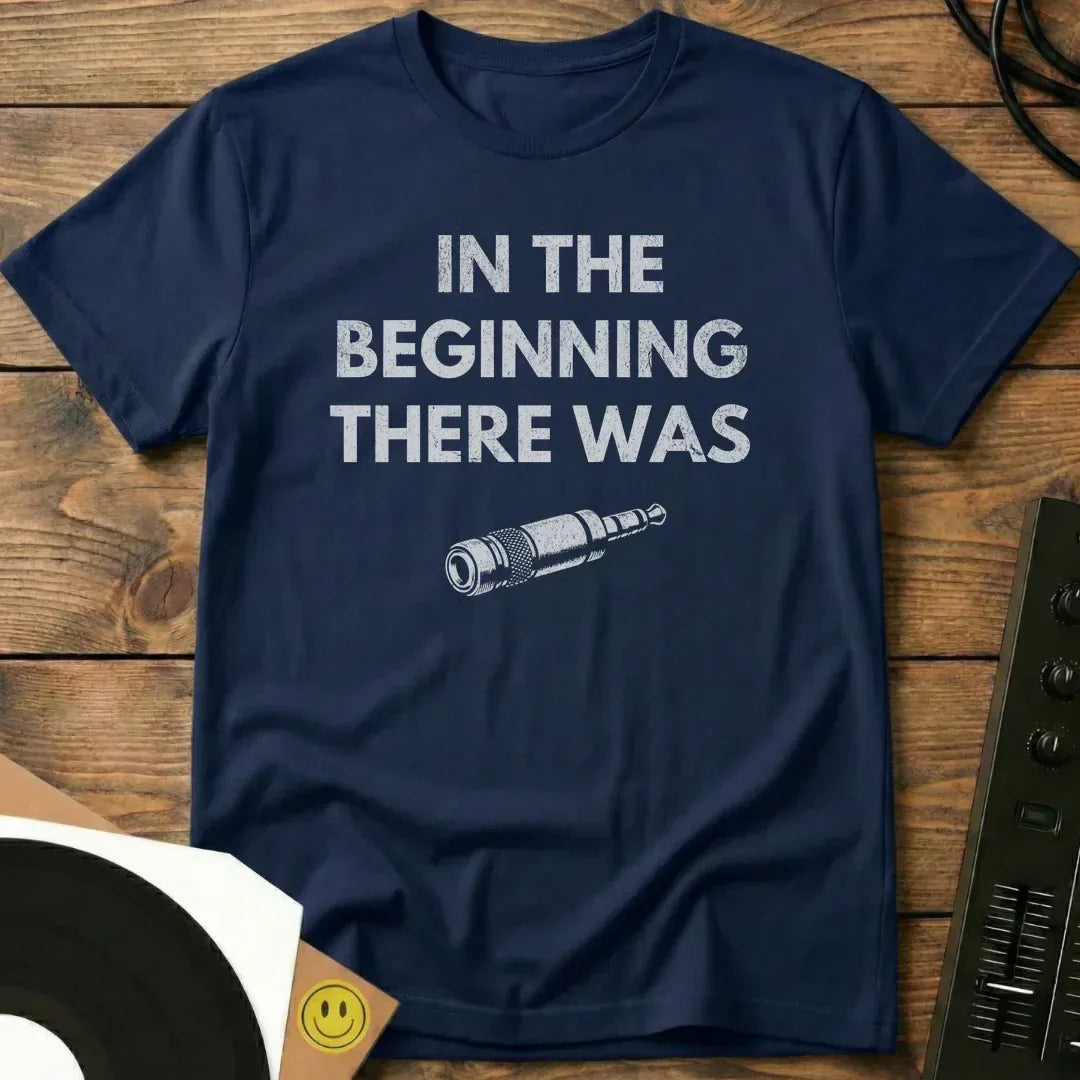 In The Beginning T-Shirt Navy / S In The Beginning T-Shirt