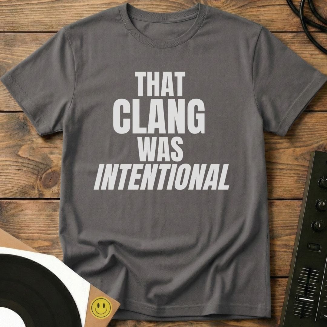 Intentional Clang T-Shirt Charcoal / S Intentional Clang T-Shirt