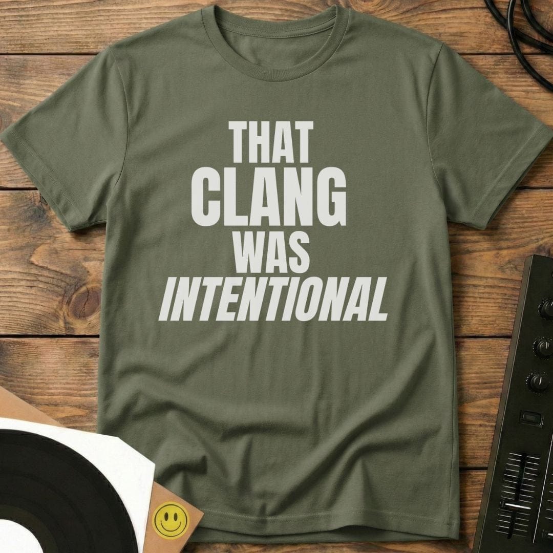 Intentional Clang T-Shirt Military Green / S Intentional Clang T-Shirt