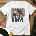 It Can Buy Vinyl T-Shirt White / S It Can Buy Vinyl T-Shirt