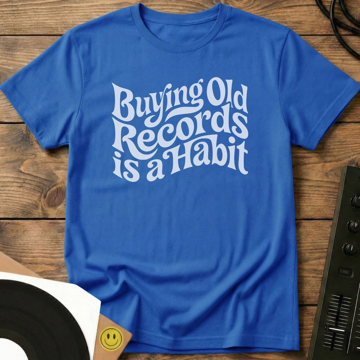 It's A Habit T-Shirt Royal / S It's A Habit T-Shirt