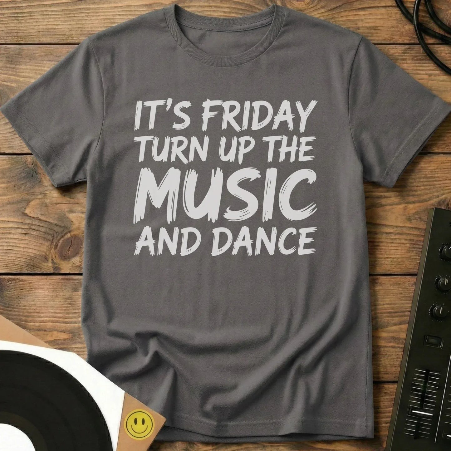 It's Friday T-Shirt Charcoal / S It's Friday T-Shirt