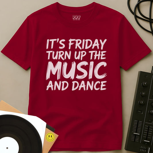 It's Friday T-Shirt Red / S It's Friday T-Shirt