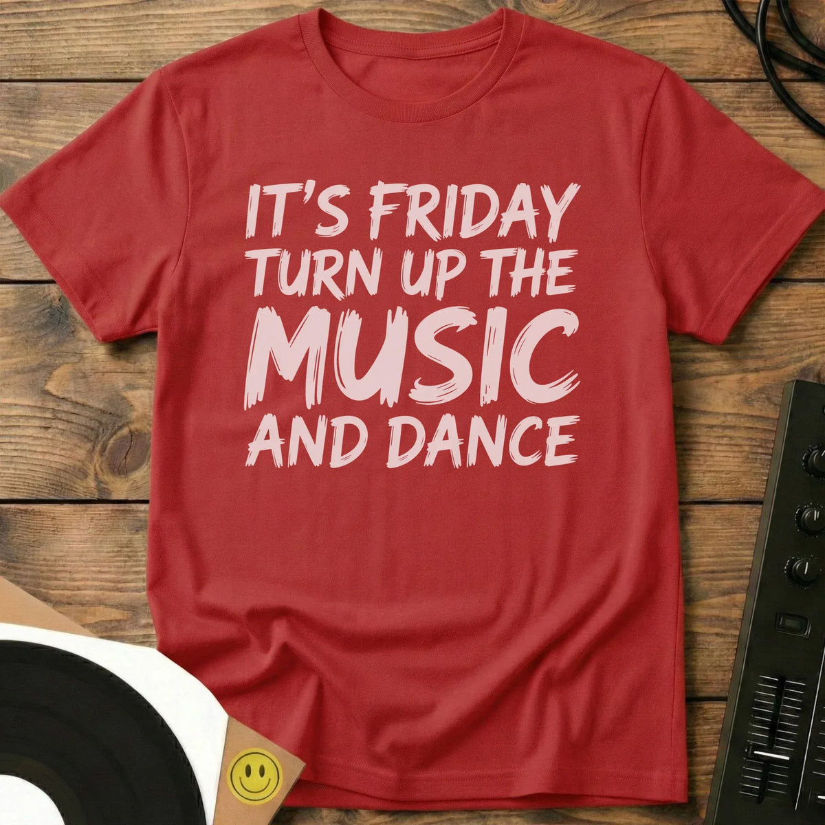 It's Friday T-Shirt Red / S It's Friday T-Shirt