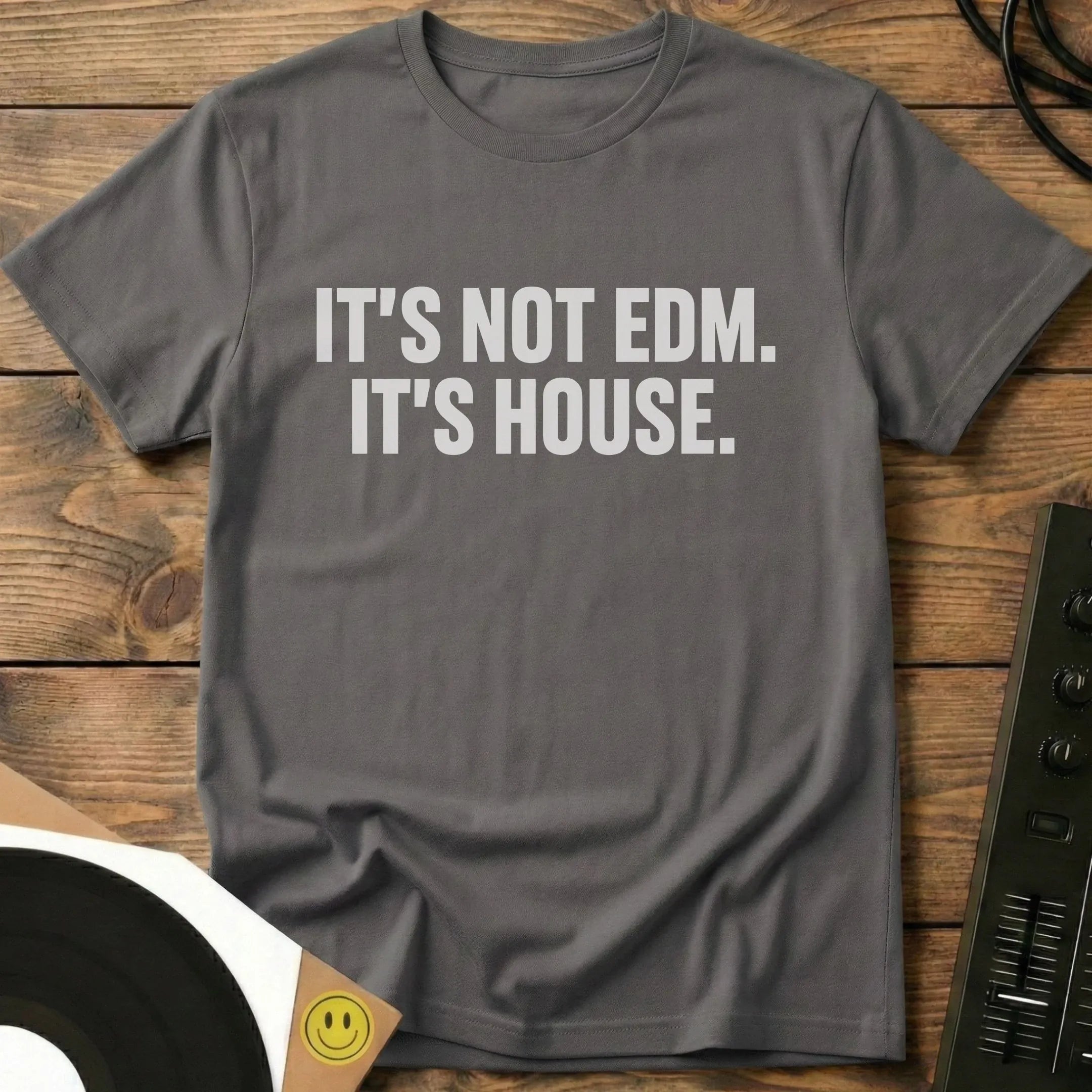 It's House T-Shirt Charcoal / S It's House T-Shirt