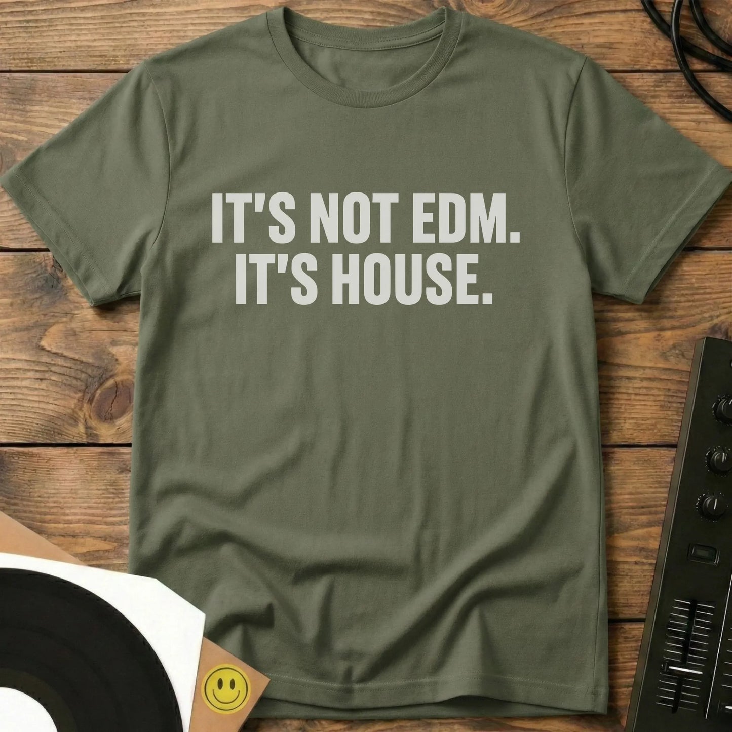 It's House T-Shirt Military Green / S It's House T-Shirt