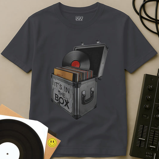 It's In The Box T-Shirt Charcoal / S It's In The Box T-Shirt