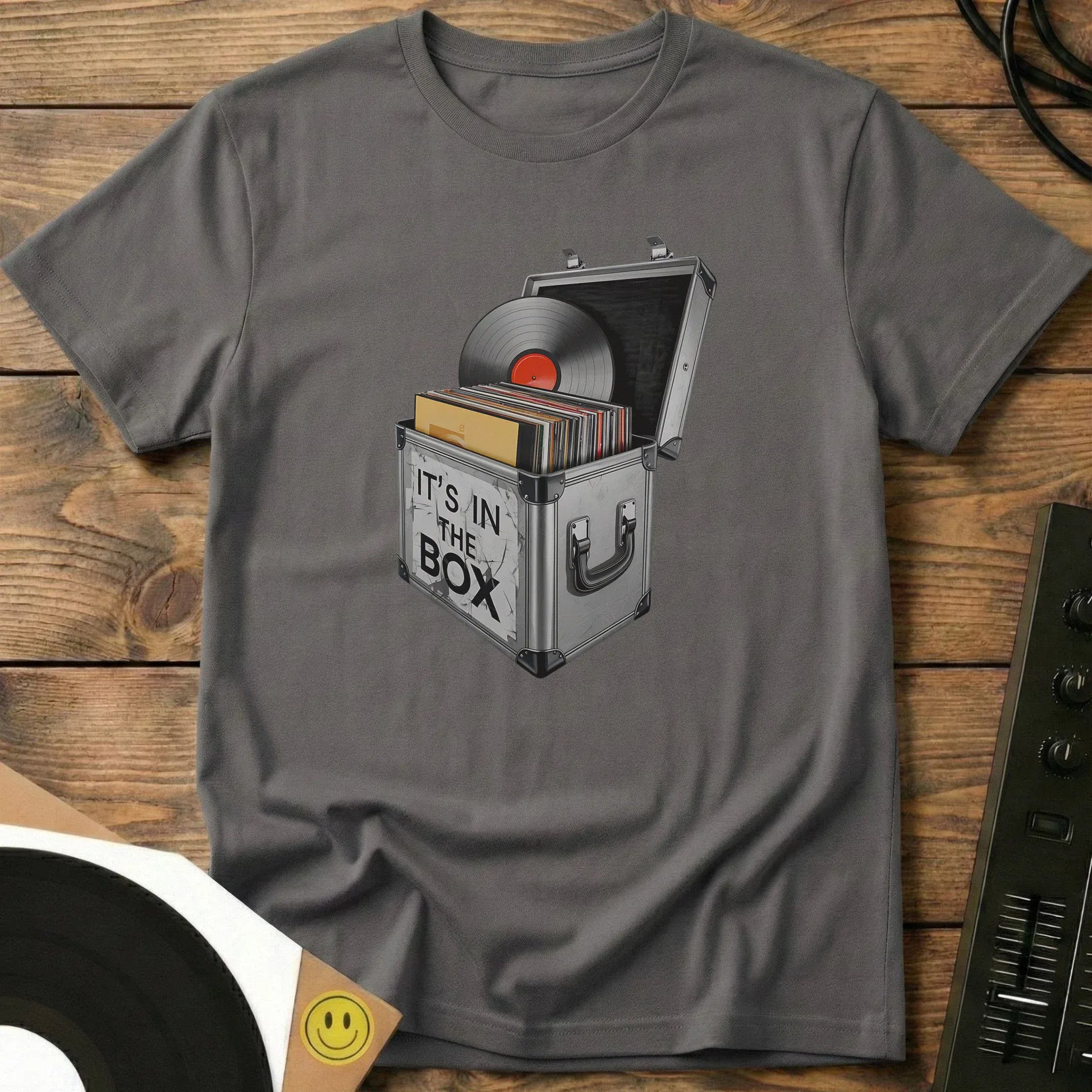 It's In The Box T-Shirt Charcoal / S It's In The Box T-Shirt