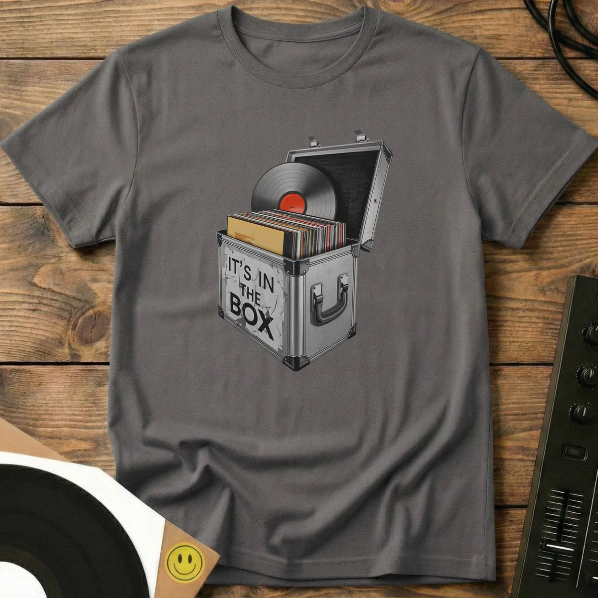 It's In The Box T-Shirt Charcoal / S It's In The Box T-Shirt