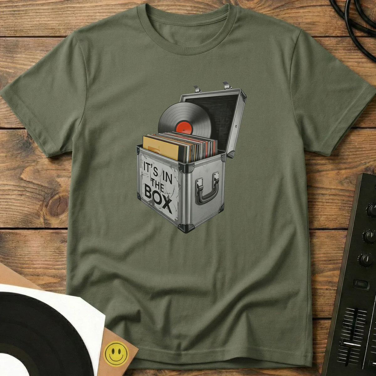 It's In The Box T-Shirt Military Green / S It's In The Box T-Shirt