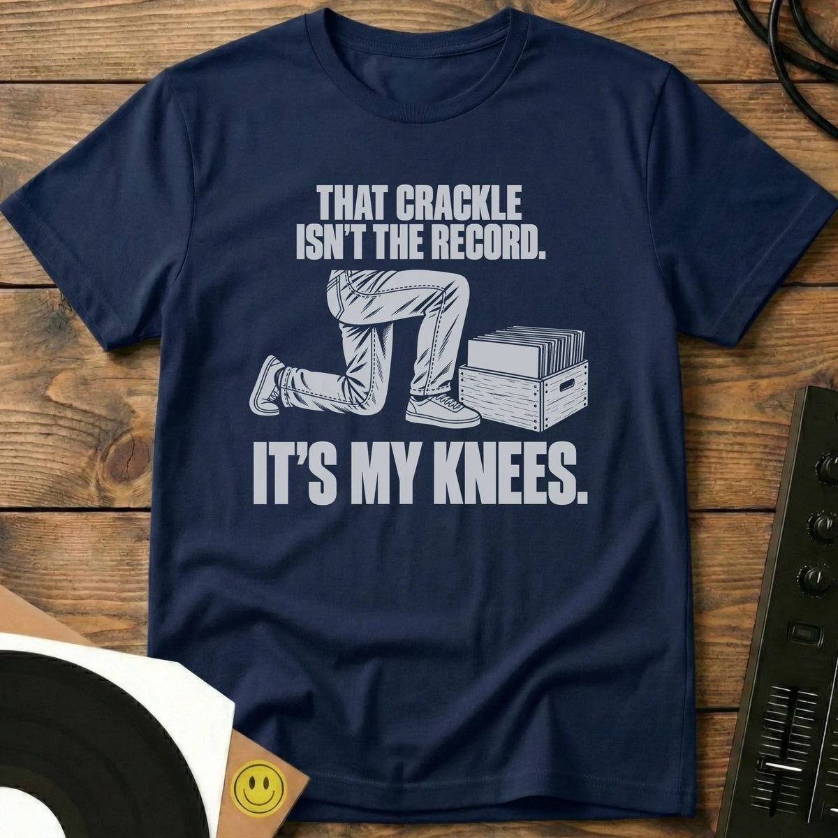 It's My Knees t-shirt in Navy