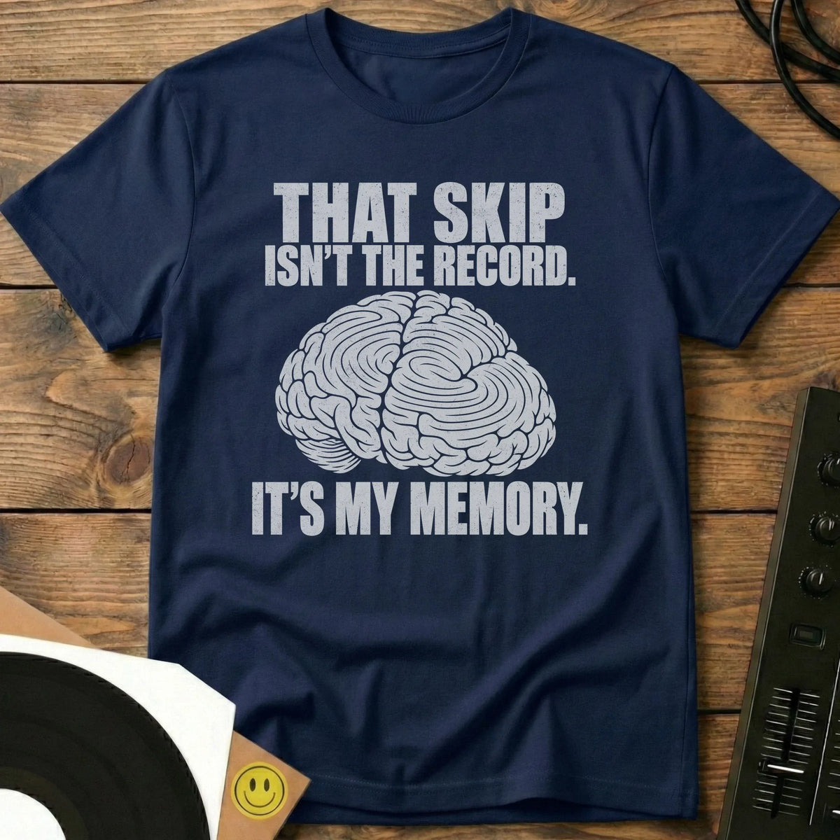 It's My Memory t-shirt in Navy