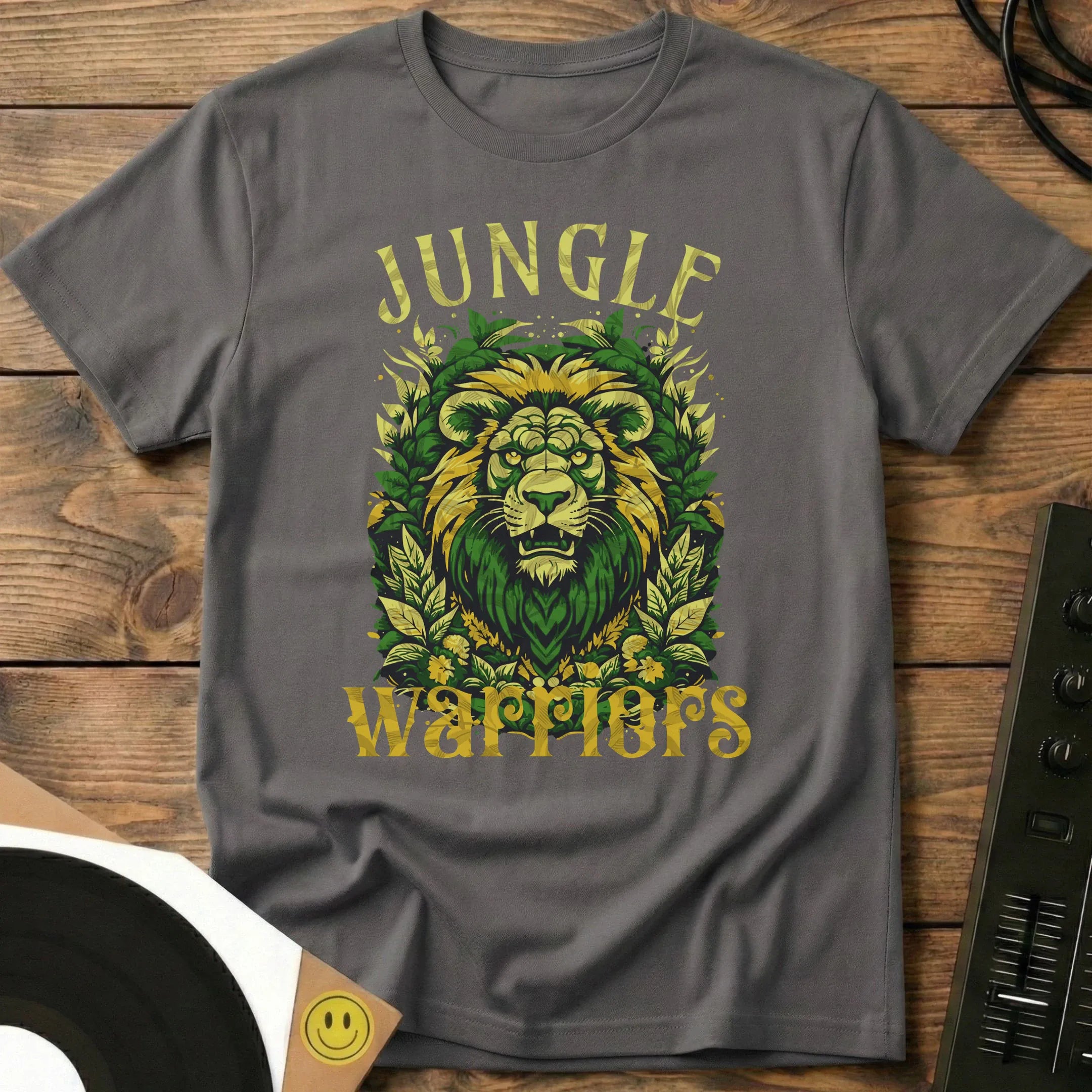 Jungle Warriors T-Shirt Charcoal / S Jungle Warriors T-Shirt