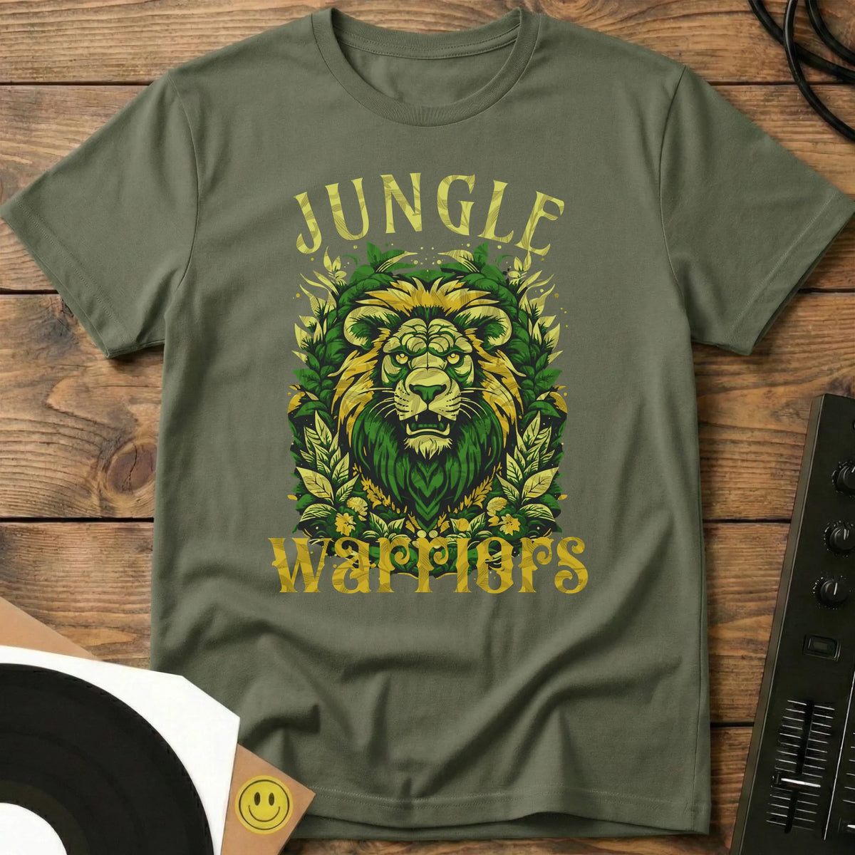 Jungle Warriors T-Shirt Military Green / S Jungle Warriors T-Shirt