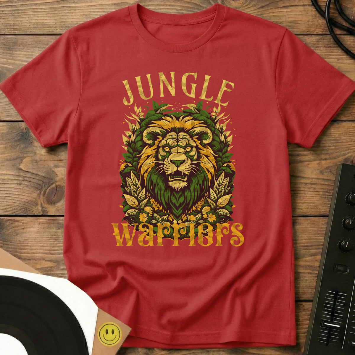 Jungle Warriors T-Shirt Red / S Jungle Warriors T-Shirt